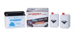 Moto akumulātors - Dynavolt 20A, 12V (-/+)  ― AUTOERA.LV
