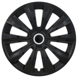 Hubcap set - DELTA BLACK RING, 15" ― AUTOERA.LV