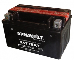 Moto akumulātors - Dynavolt 6A, 12V (-/+) ― AUTOERA.LV