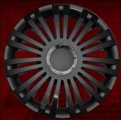 Dekoratīvo disku uzliku komplekts  - Excellent Black, 15" ― AUTOERA.LV
