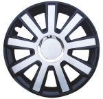 Dekoratīvo disku uzliku komplekts - Flash Black Silver, 14" ― AUTOERA.LV