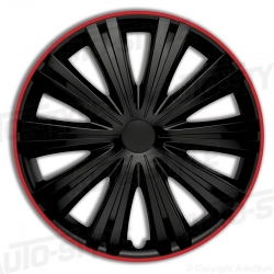 Disku uzliku komplekts - Giga Red Black, 14" ― AUTOERA.LV