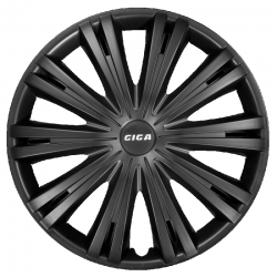 Dekoratīvo disku uzliku komplekts  - GIGA BLACK, 14" ― AUTOERA.LV
