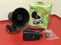 Skāņas signāls ar skāļruni, 3 skāņām un dist.pulti , 50W, 12V ― AUTOERA.LV