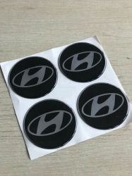 Disku uzlīmes HYUNDAI, diam. 60mm  ― AUTOERA.LV