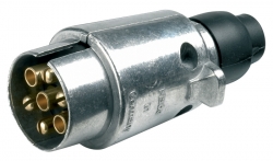 Piekābes adapteris - 7 štekeris (alum.korpusā) ― AUTOERA.LV