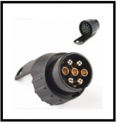 Trailer adapter from 7 to 13 pin and vice versa