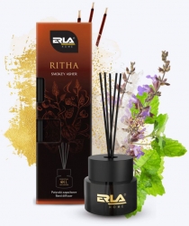 Gaisa atsvaidzinātāji - ERLA RITHA (SMOKEY ASHER PREMIUM), 100ml. ― AUTOERA.LV