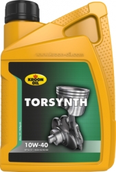 Pussintētiskā motoreļļa - Kroon Oil Torsynth 10W-40, 1L  ― AUTOERA.LV