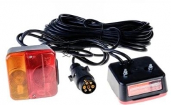 Piekābju lukturu komplekts 12V