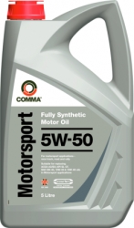 Sintētiskā motoreļļa - Comma Motorsport 5W50, 5L ― AUTOERA.LV