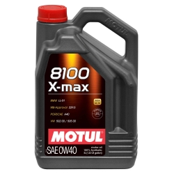 Sintētiskā motorella  - MOTUL 8100 X-max 0W40, 5L ― AUTOERA.LV