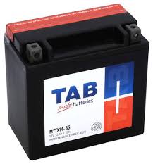Moto akumulātors - TAB 12Ah (sauss, nāk ar elektrolītu), 12V ― AUTOERA.LV