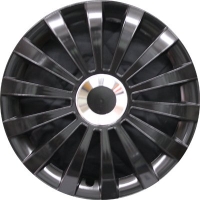 Dekoratīvo disku uzliku komplekts Meridian Ring Black, 14"