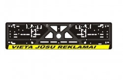 Numura turētājs ar logo - Vieta jūsu reklamai 