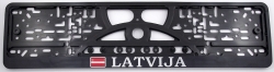 Reljefa numura turētājs - Latvija  ― AUTOERA.LV