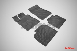 Rubber floor mat set Mersedes-Benz S-class W220 (1999-2006)   ― AUTOERA.LV