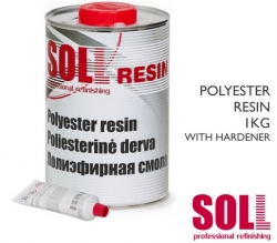 Poliesteru darva (sveķi) - SOLL (970g+30g.cietinātājs) ― AUTOERA.LV