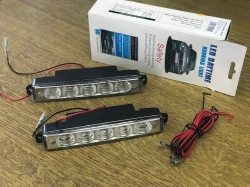 Dienas gaismas lukturu kompl., 5x1W LED, 12V ― AUTOERA.LV