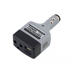 Strāvas pārveidotājs 12V uz 230V + USB ― AUTOERA.LV