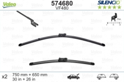 Priekšējie stikla tīrītāji - VALEO SILENCIO, 75cm+65cm  ― AUTOERA.LV