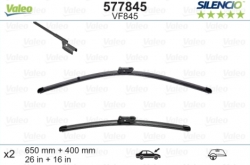 Bezkarkāsa logu slotiņu kompl. VALEO SILENCIO , 65cm+40cm  ― AUTOERA.LV