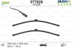 Priekšējas logu tīrītāja slotiņas no VALEO SILENCIO priekš Mercedes V-class W447, 70cm +45cm ― AUTOERA.LV