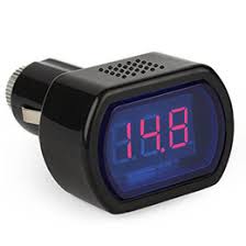 Voltmetrs ar digitālo ekrānu, 12V  ― AUTOERA.LV