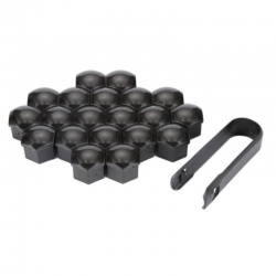 Disku uzgriežņu miciņas 17mm, melnas, 20gb.  ― AUTOERA.LV