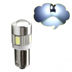 8LED Gaismas diods, balts H6W (error free) /priekš BMW BAX9S  ― AUTOERA.LV