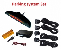 Parkošanās sistēma (4 sensori + LCD ekrāns) ― AUTOERA.LV