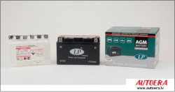 Moto akumulātors Land Port 7Ah, 12V (+/-) ;ar elektrolītu  ― AUTOERA.LV