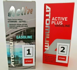 ATOMIUM Gasoline set -First and second application. - motora piedevas benzīna dzinējiem ― AUTOERA.LV