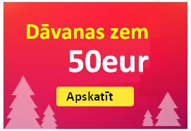 Dāvanas zem 50Eur