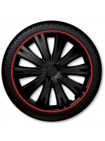 Disku uzliku komplekts - Giga Red Black, 14"