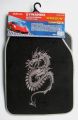 Universālo auduma paklāju k-ts "Dragon, pelēks